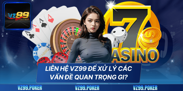 Liên Hệ VZ99 Để Xử Lý Các Vấn Đề Quan Trọng gi?